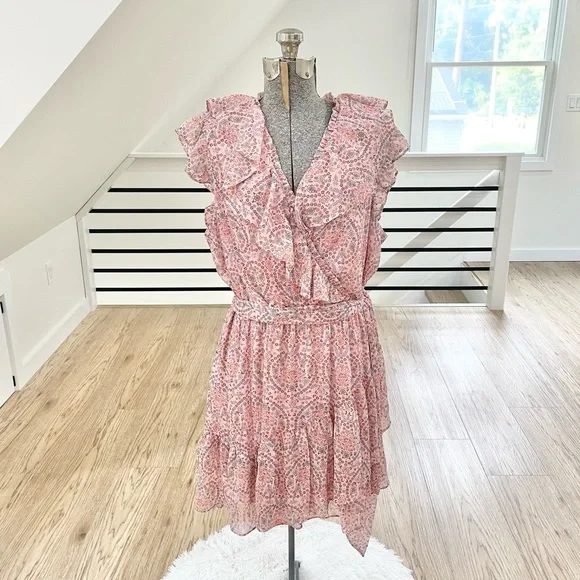 open lace back dress Jean Paul Gaultier // Knit Mesh Ruched Dress  VSP Consignment